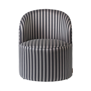 Cozy Living Effie Armchair Striped Grey
