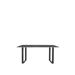 Muuto 70/70 Dining Table 170x85 Black Linoleum/ Black