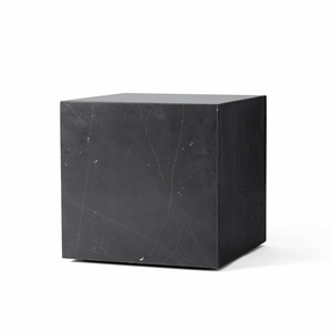 Audo Plinth Coffee Table Cubic Marquina Marble
