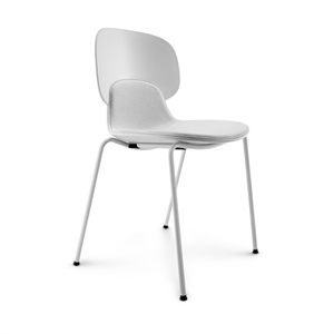 Eva Solo Combo Dining Chair w. Seat Upholstery White/ Gray