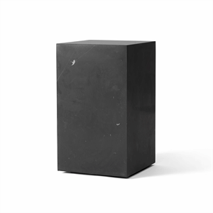 Audo Plinth Coffee Table High Nero Marquina Marble