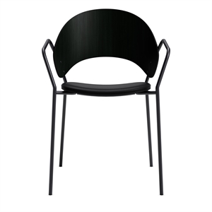 Eva Solo Dosina Dining Chair With Armrests And Upholstered Oak/ Black