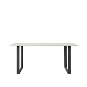 Muuto 70/70 Dining Table 170x85 White Laminate/ Black