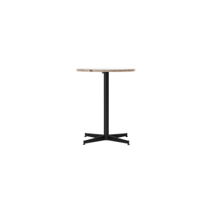 Audo Nook Dining Table Ø60 Black/ Kunis Breccia