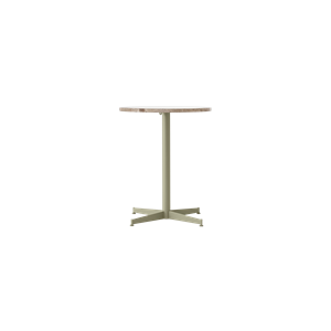 Audo Nook Dining Table Ø60 Olive/Kunis Breccia
