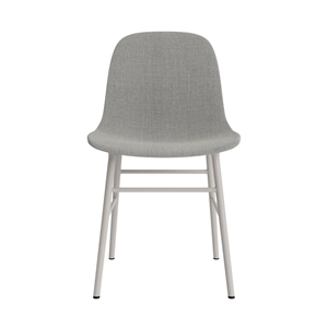 Normann Copenhagen Form Dining Chair Upholstered Group 2 Warm Gray/ Steel