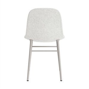 Normann Copenhagen Form Dining Chair Upholstered Group 5 Warm Gray/Steel