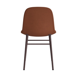 Normann Copenhagen Form Dining Chair Upholstered Group 7 Brown/ Steel