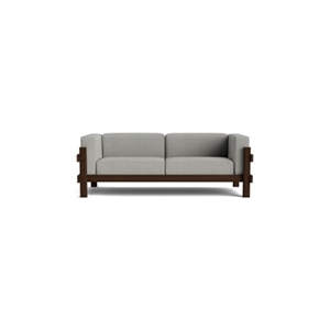 Normann Copenhagen Kube 3-Seater Sofa Dark Brown/Remix 133