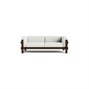 Normann Copenhagen Kube 3-Seater Sofa Dark Brown/Hallingdal 110