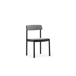 Normann Copenhagen Timb Dining Chair Black/Hallingdal 166