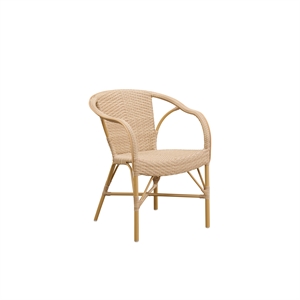 Sika-Design Madeleine Exterior Cafe Chair Natural/Almond