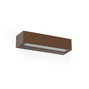 Faro LAKO Outdoor Wall Lamp Rust Brown