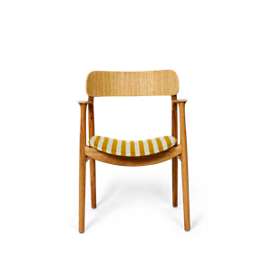 Bent Hansen Asger Dining Table Chair Upholstered Oak/Wild 22-100/110