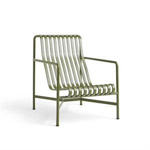 HAY Palissade Armchair High Olive