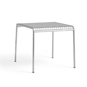 HAY Palissade Table L82.5 Hot Galvanized Steel