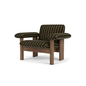Audo Brasilia Armchair Low Back Walnut/Cabanon