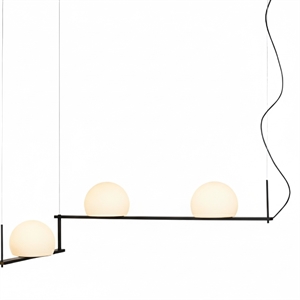 Estiluz Circ Pendant Black