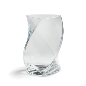 Piet Hein Twister Vase 24 cm Clear