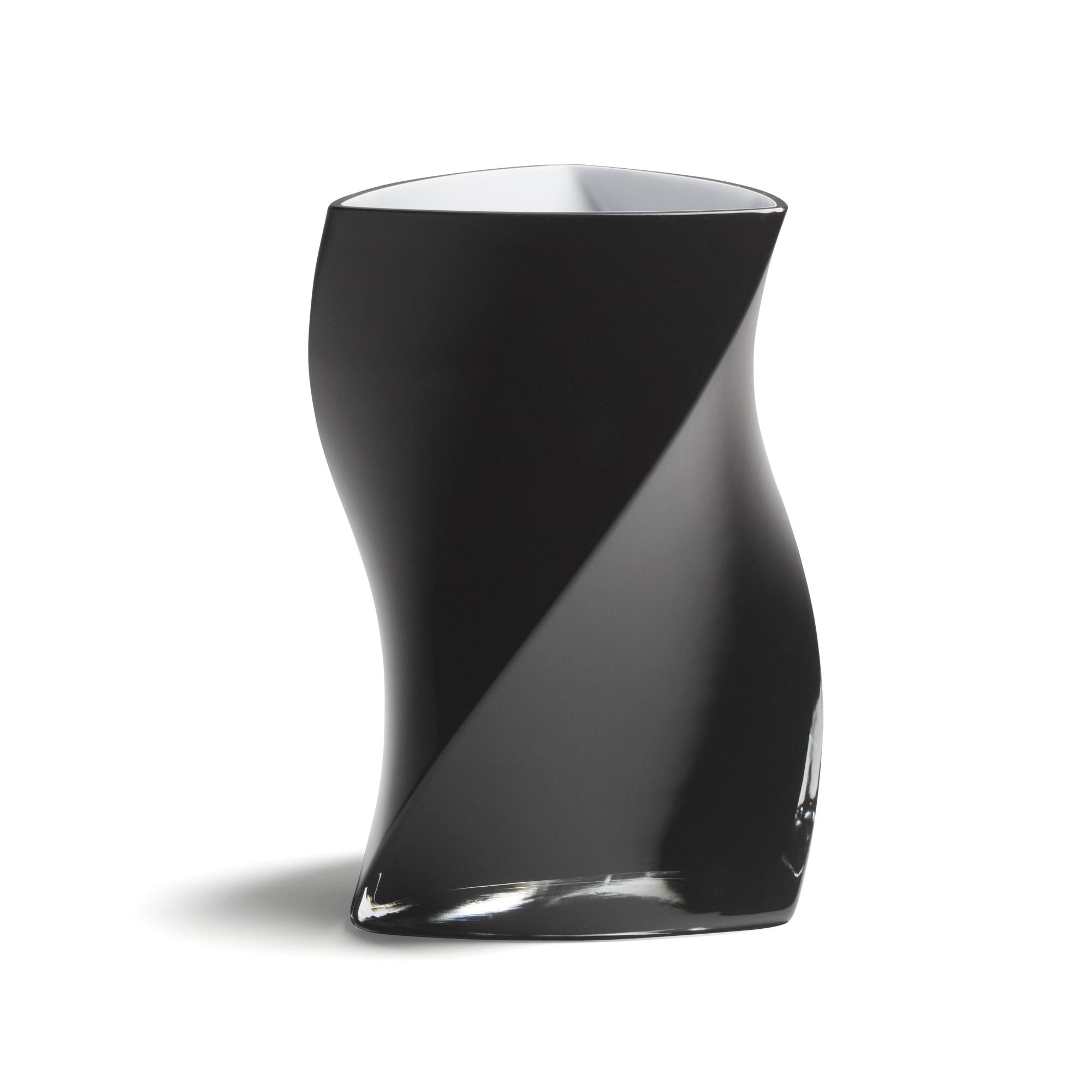 Piet Hein Twister Vase 24 cm Black