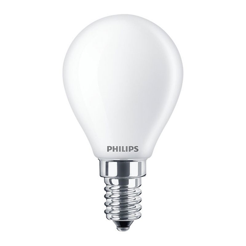 E14 Frosted 3.4W 470Lm - Dimmable - Philips