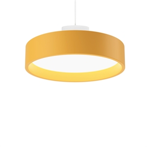 Louis Poulsen LP Circle Pendant Opal Diffuser Ø26 3000K & Dali/ Switch- Dim Yellow