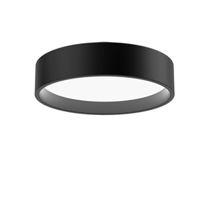 Louis Poulsen LP Circle Ceiling Light Opal Diffuser Ø26 3000K & Dali/ Switch-Dim Black