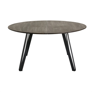 Muubs Space Dining Table Ø150 Smoked Oak