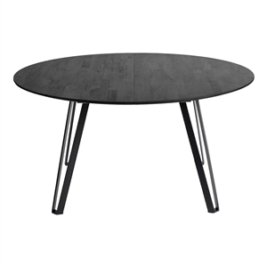 Muubs Space Dining Table Ø150 Woca Black