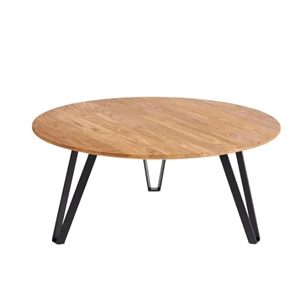 Muubs Space Coffee Table Ø90 Natural Oiled Oak