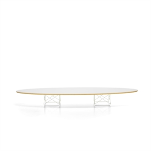Vitra Elliptical ETR Coffee Table White Laminate