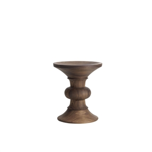 Vitra Eames Stool Model B Stool Dark Walnut
