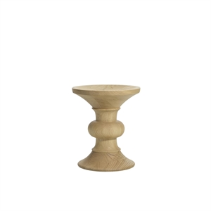 Vitra Eames Stool Model B Stool Natural Chestnut