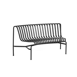 HAY Palissade Park Dining Bench IN 1 Pc. Incl. Mounting Kit Not Freestanding Anthracite