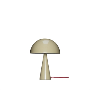 Hübsch Mush Table Lamp Mini Sand/ Red
