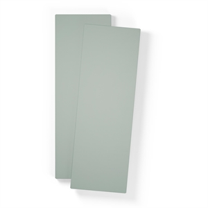 Department Shelf For Large Cabinet With 2 Doors Set of 2 Slate Gray