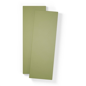 Department Shelf For Large Cabinet With 2 Doors Set of 2 Moss