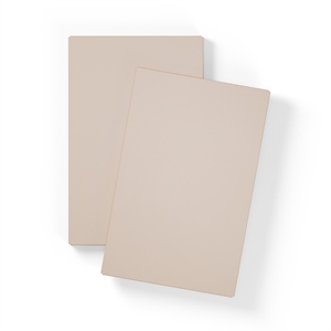 Department Shelf For Large Cabinet With 1 Door Set of 2 Mushroom