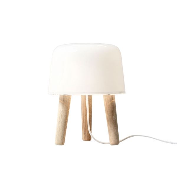 Tradition Milk Na1 Table Lamp White, Table Lamps Without Cords