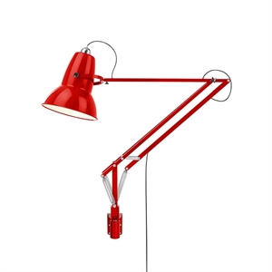 Anglepoise Original 1227 Giant Lamp w/wall Mount Crimson Red