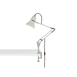 Anglepoise Original 1227 Mini Lamp w/clamp Linen White
