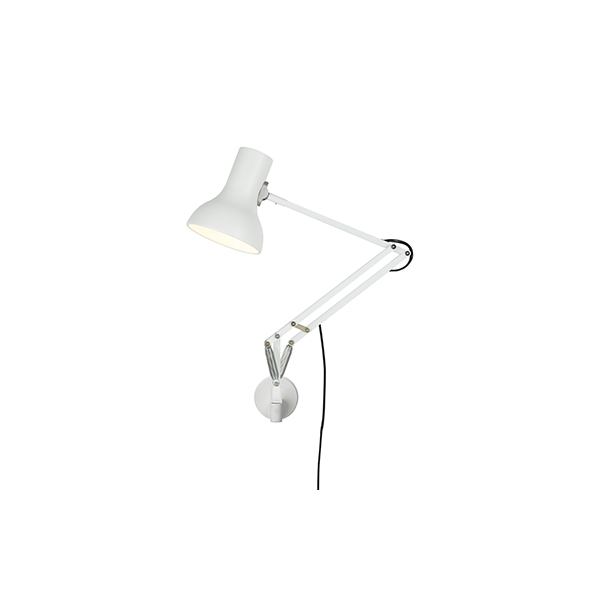 Anglepoise Type 75 Mini Lamp w/wall Mount Alpine White