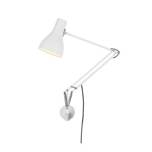 Anglepoise Type 75 Lamp w/wall Mount Alpine White