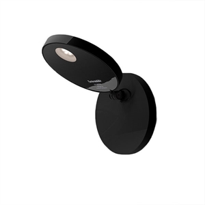 Artemide DEMETRA FARETTO Wall Lamp 3000K with On/Off Black