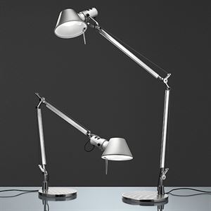 Artemide Tolomeo Mini Table Lamp Aluminium Artemide Tolomeo Mini Table Lamp Aluminium