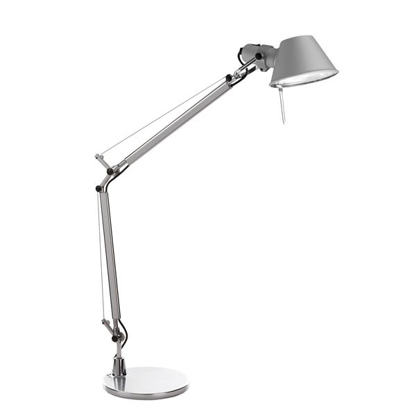 Artemide Tolomeo Mini Table Lamp Aluminium