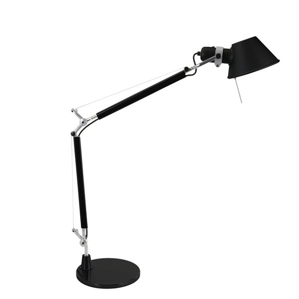 Artemide Tolomeo Mini Table Lamp Black, Artemide Tolomeo Table Lamp Mini Black