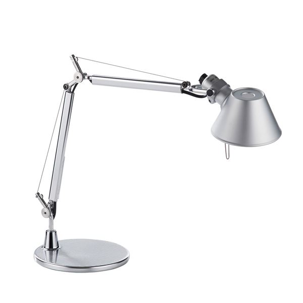 Artemide Micro Table Lamp Aluminium | AndLight