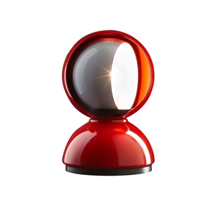 Artemide ECLISSE Table/Wall Lamp Red