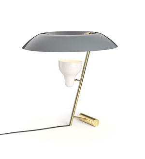 Astep Model 548 Table Lamp Brass/Grey